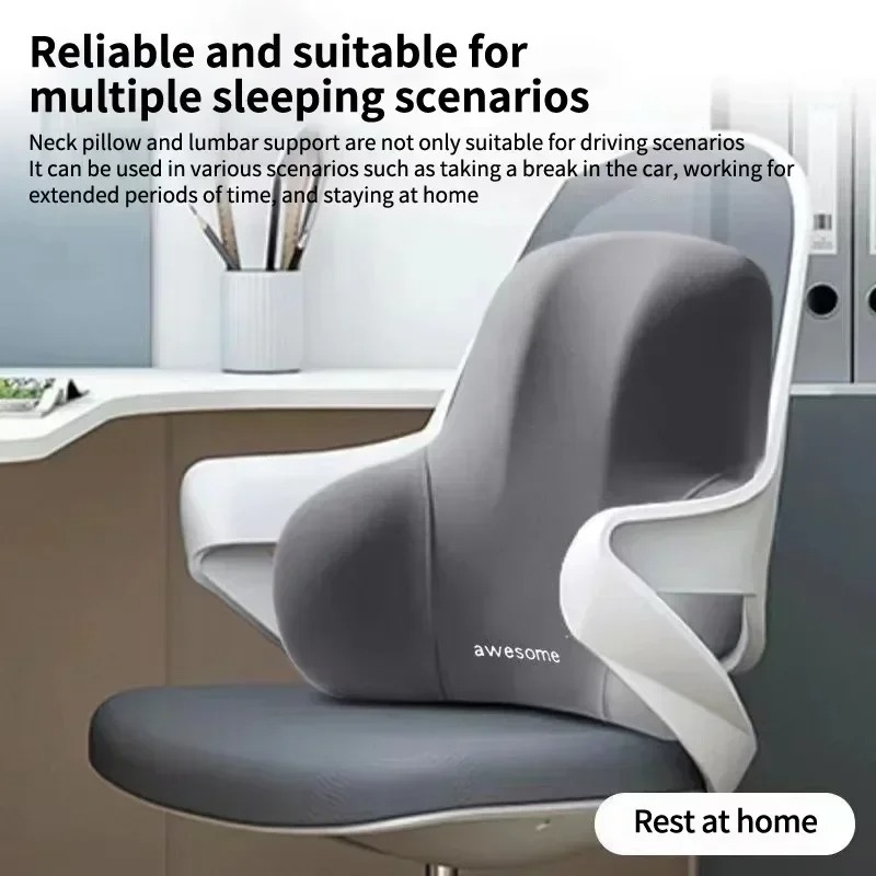 1個入り メモリーフォーム ランバーサポートクッション、人間 - Office Furniture Heaven のレビューと価格