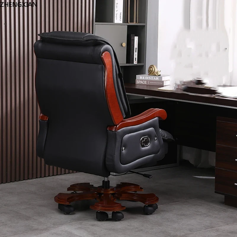本革製、牛革（第一層）、大型、ビジネス用、リクライニング機能 - Office Furniture First のレビューと価格