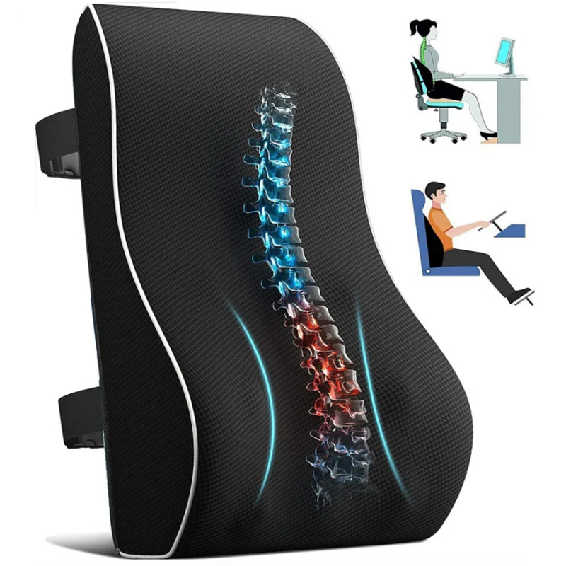 カーシートクッション/オフィスチェア用腰椎サポートレスト、リ - Office Furniture Heaven のレビューと価格
