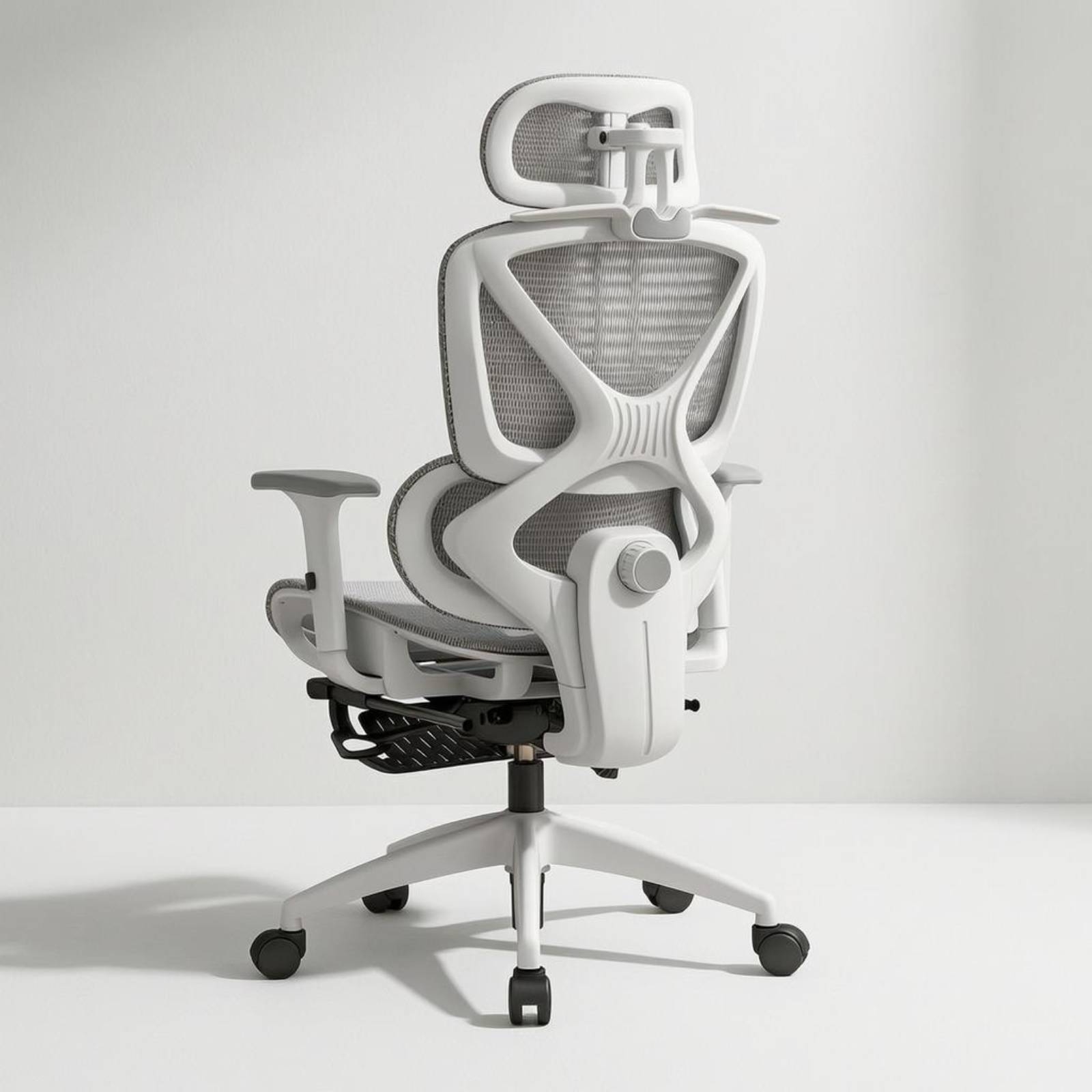 リクライニングバックレスト人間工学に基づいたメッシュチェアハ - Office Furniture Desk のレビューと価格