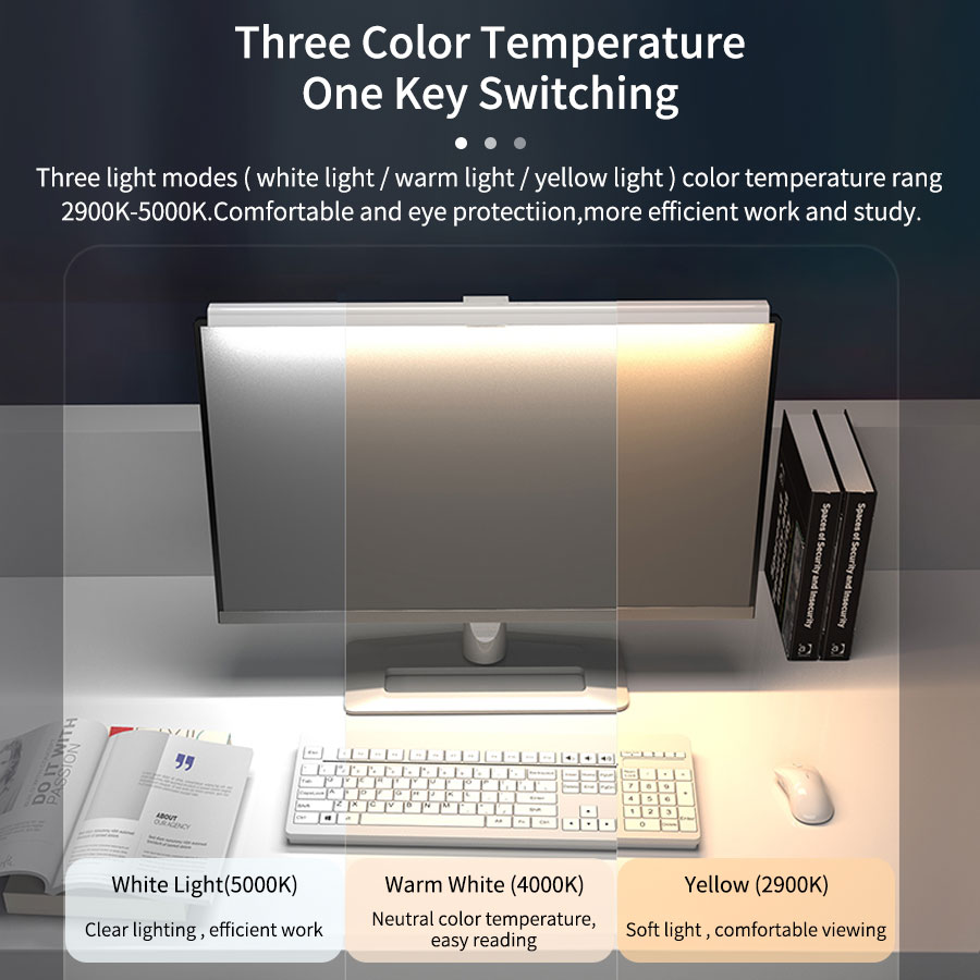 50cm LEDモニターライトバー スクリーンハンギングラン - Office Furniture And Design のレビューと価格