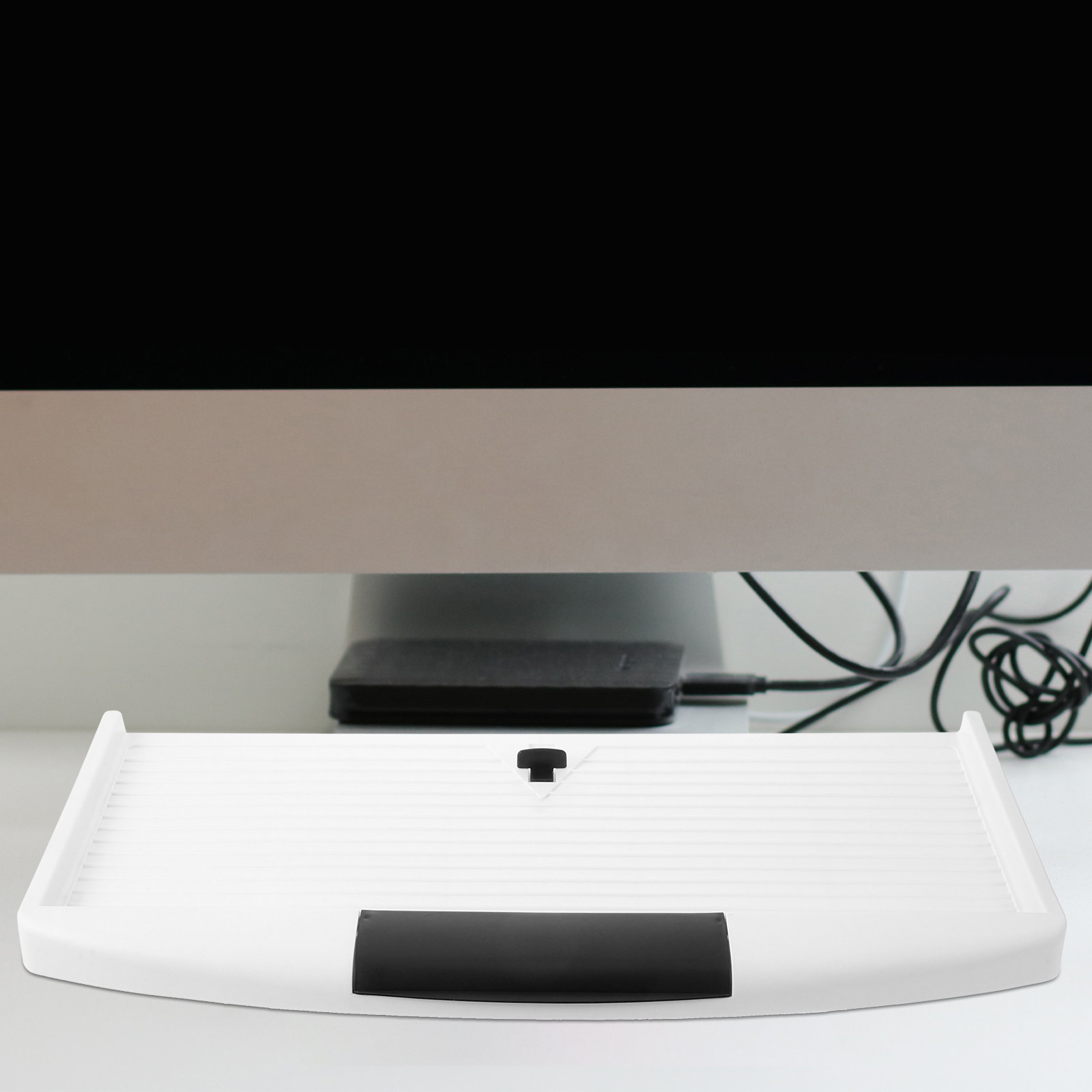 デスク下キーボードトレイ スライド式引き出し 耐傷性 頑丈  - Keyboard Drawer Under のレビューと価格