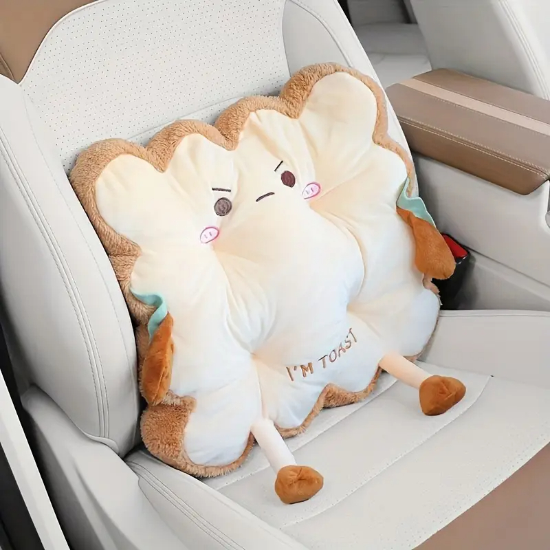 1 PC 車ランバーサポートかわいいトーストクッション尻クッ - Office Furniture Heaven のレビューと価格