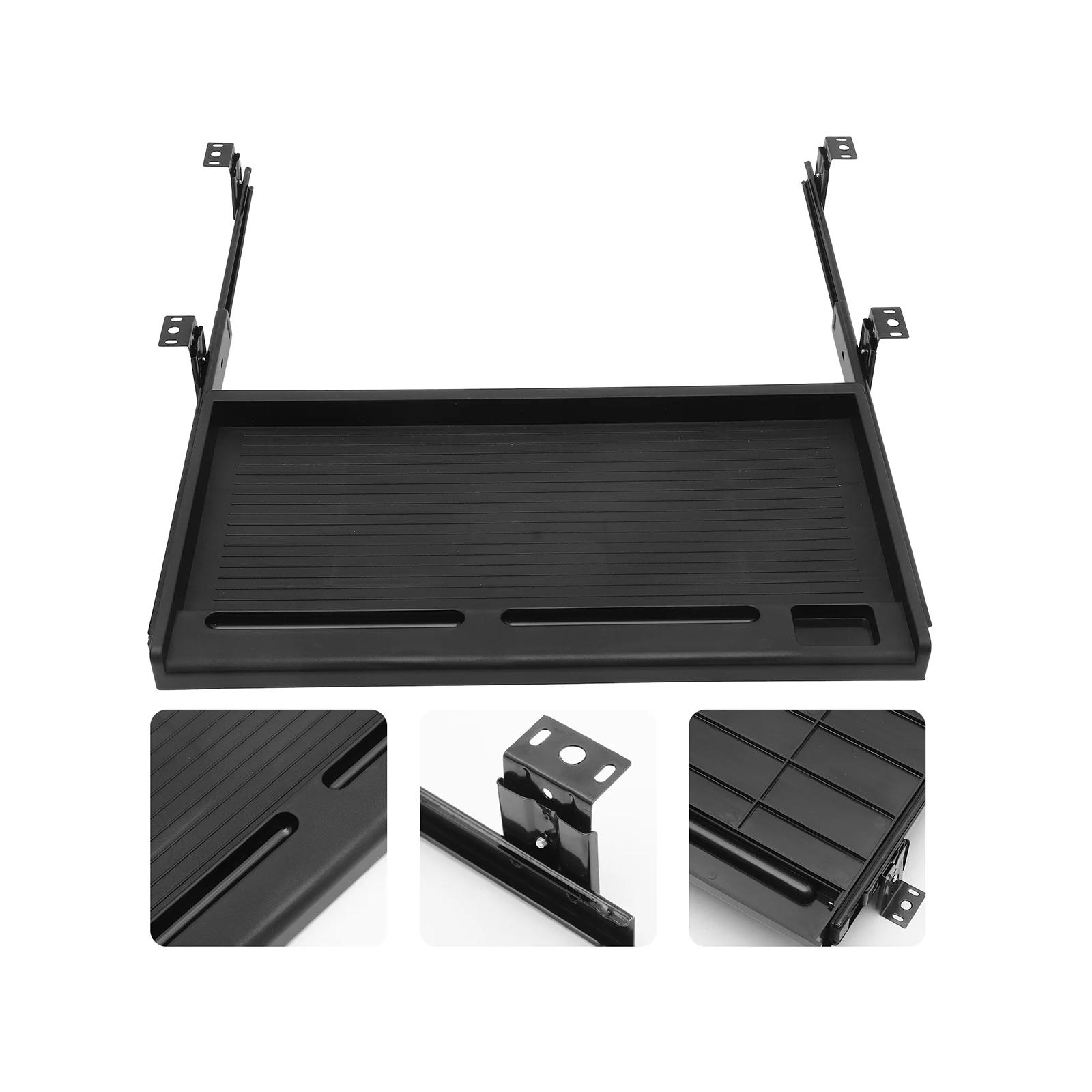 キーボードトレイプルアウト式ヘビーデューティスライド式キーボ - Keyboard Drawer Under のレビューと価格