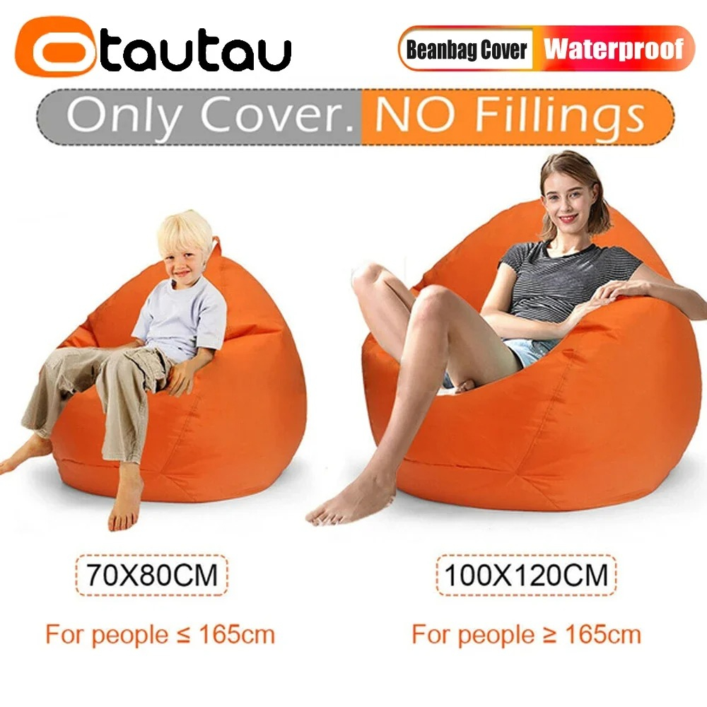 Otautuu-防水屋外ビーンバッグカバー、詰め物なし、ガー - Office Furniture Heaven のレビューと価格