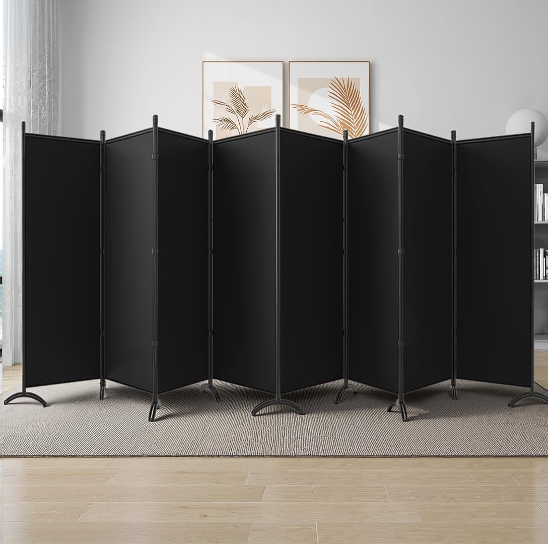 ルームディバイダー-折りたたみ式プライバシースクリーン、6フ - Partition Screen Divider のレビューと価格