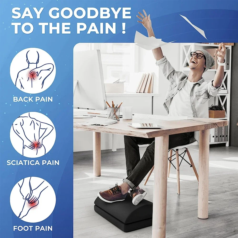 調節可能な高さの調節可能なフットレスト,フォームフットスツー - Office Furniture Heaven のレビューと価格