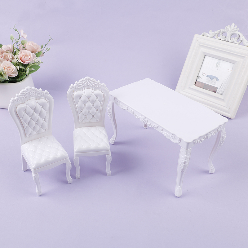 ドールハウス 1:6 キッチン家具 ダイニングテーブル 椅子 - Office Furniture Heaven のレビューと価格